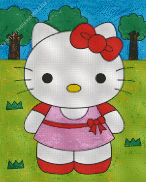 hello Kitty Art Diamond Painting