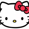 Hello Kitty Head Diamond Painting