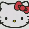 Hello Kitty Head Diamond Painting