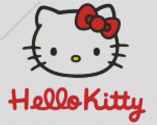 Hello Kitty Poster Diamond Painting