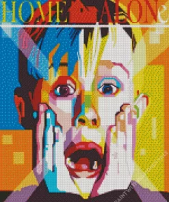 Home Alone Pop Art Diamond Painting