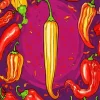 Hot Chili Pepper Art Diamond Painting