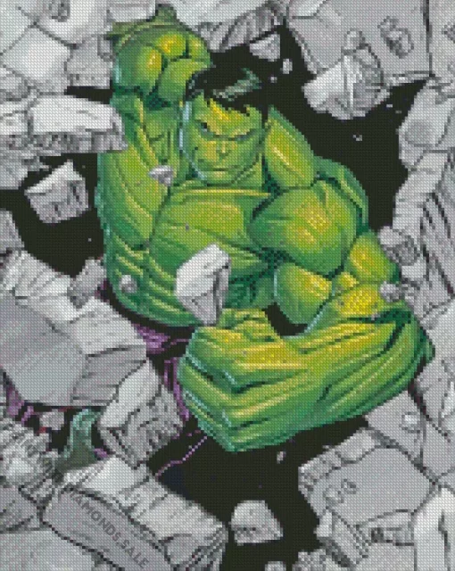 Hulk Art Diamond Painting