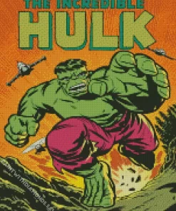 Hulk Poster Diamond Painting