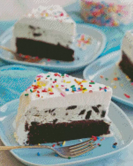 Ice Cream Cake Diamond Painting