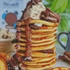 Ice Cream Pancakes Diamond Painting