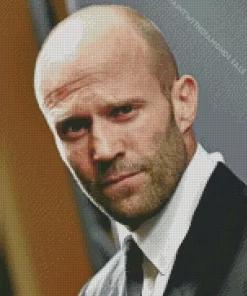 Iconic Jason Statham Diamond Painting