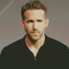 Iconic Ryan Reynolds Diamond Painting