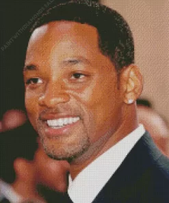 Iconic Will Smith Diamond Painting