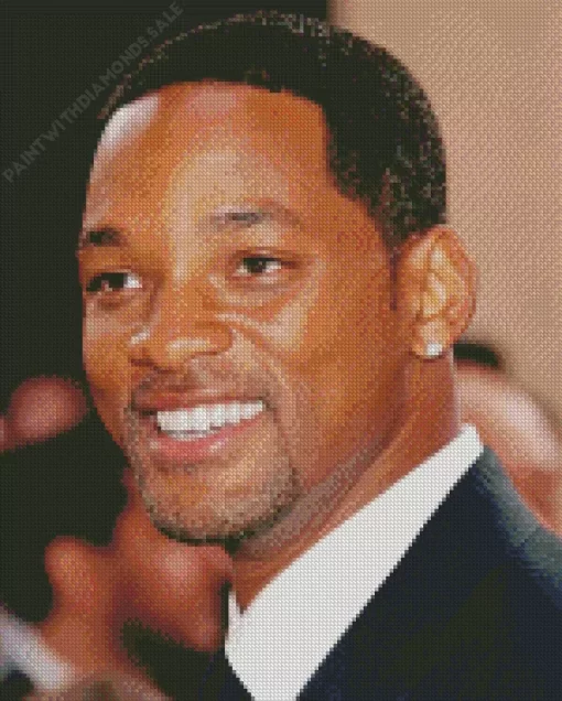 Iconic Will Smith Diamond Painting