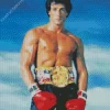 Iconic Sylvester Stallone Diamond Painting