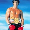 Iconic Sylvester Stallone Diamond Painting