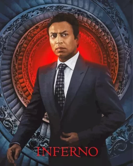 Irrfan Khan Inferno Movie Diamond Painting