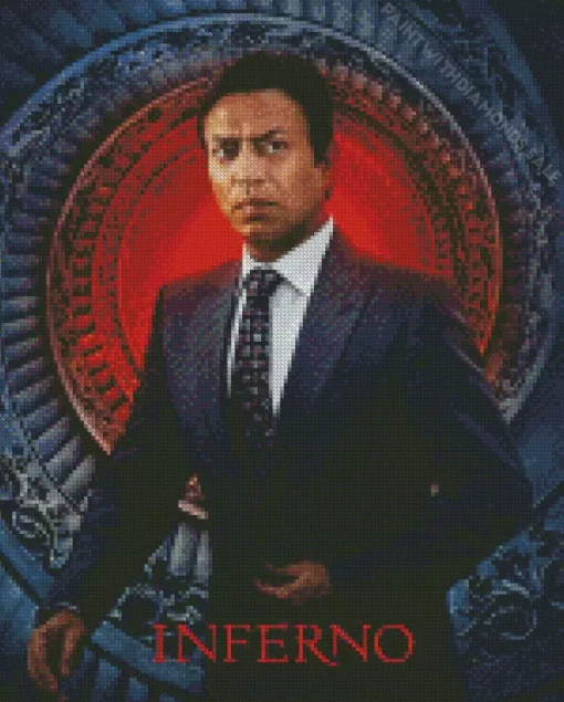 Irrfan Khan Inferno Movie Diamond Painting