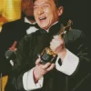 Jackie Chan Honorary Oscar Diamond Painting