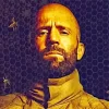 Jason Statham In The Beekeeper Poster Diamond Painting