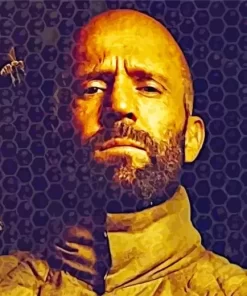 Jason Statham In The Beekeeper Poster Diamond Painting