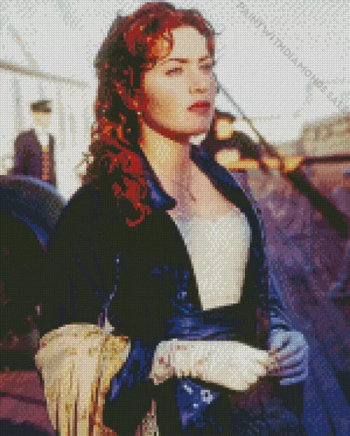 Kate Winslet As Rose DeWitt Diamond Painting