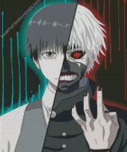 ken kaneki anime character Diamond Dotz