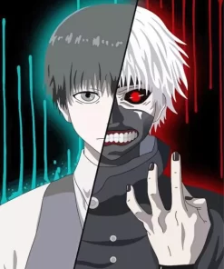 ken kaneki anime character Diamond Paintings