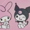 Kuromi And Hello Kitty Diamond Painting