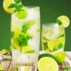 Lemonade Mojito Diamond Painting