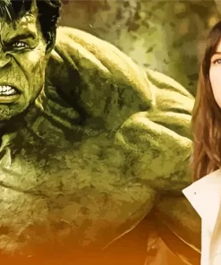 Liv Tyler And Hulk Diamond Painting