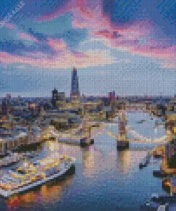 London At Night Diamond Painting