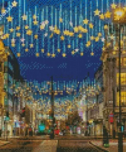 London Christmas Diamond Painting