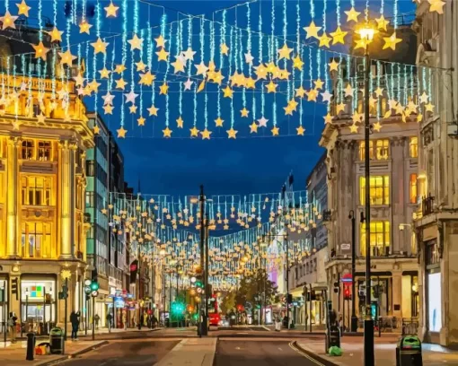 London Christmas Diamond Painting