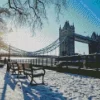 London In Winter Diamond Painting