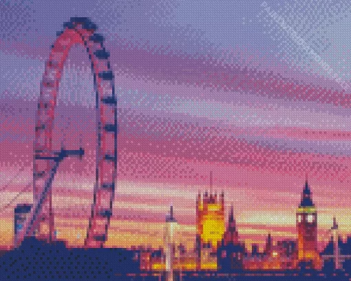 London Skyline Diamond Painting