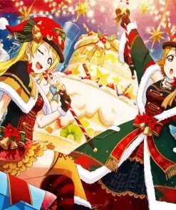 love live school idol project christmas Diamond By Numbers