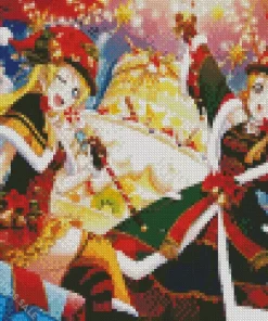 love live school idol project christmas Diamond Paints