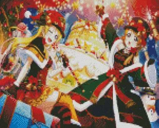 love live school idol project christmas Diamond Paints