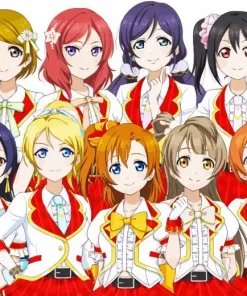 love live school idol project members Diamond By Numbers