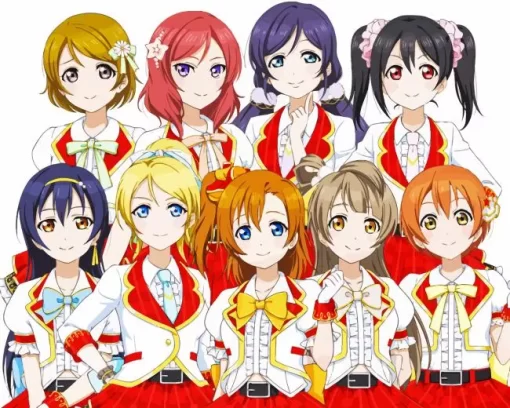 love live school idol project members Diamond By Numbers