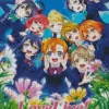 love live school idol project poster Diamond Paints