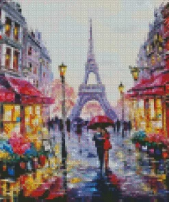 Lovers In Paris Diamond Painting