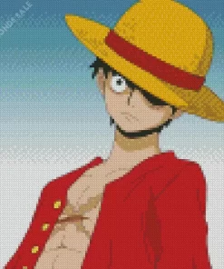 Luffy One Piece Diamond Painting