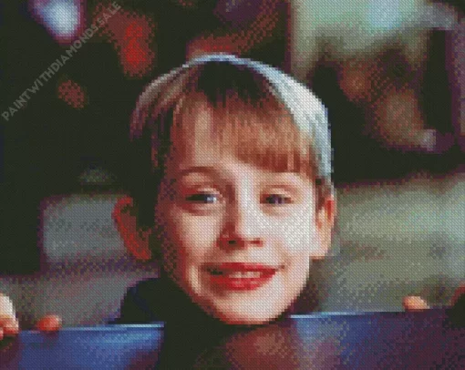 Macaulay Culkin Home Alone Art Diamond Painting