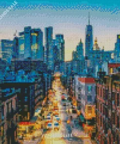 Manhattan New York Diamond Painting