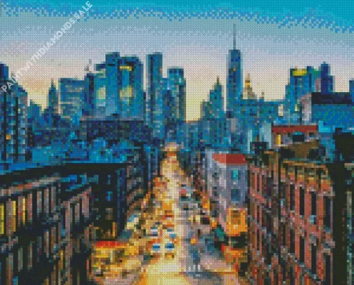 Manhattan New York Diamond Painting