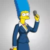 Marge In The Simpsons Diamond Painting