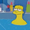 Marge Simpsons In Bath Diamond Painting