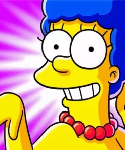 Marge The Simpsons Diamond Painting