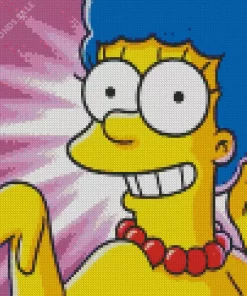 Marge The Simpsons Diamond Painting