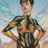 Marvel Janet Van Dyne Diamond Painting