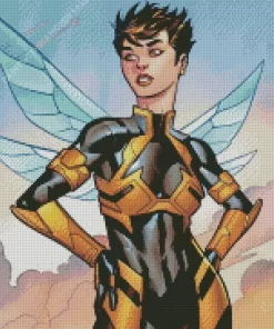 Marvel Janet Van Dyne Diamond Painting