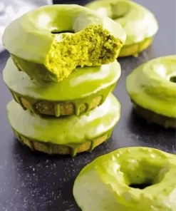 Matcha Donuts Diamond Painting